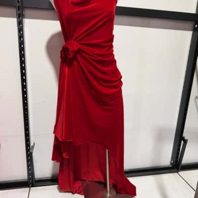 Carla Zampatti Womens  Size 10 Formal Dress Red 