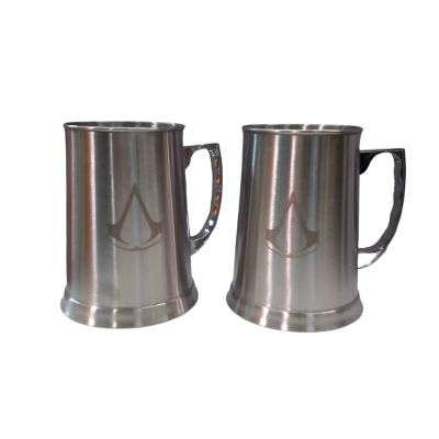 Assassin's Creed black flag tankard X2 
