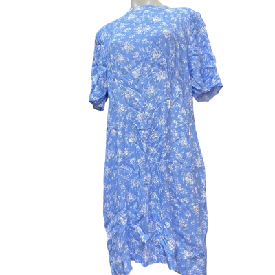 Tokito Womens  Modern Muse Size 16 Floral Dress Cornflower Blue / White 