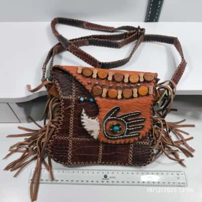 Bohemian Fringes Tassel Handbag PreOwned 