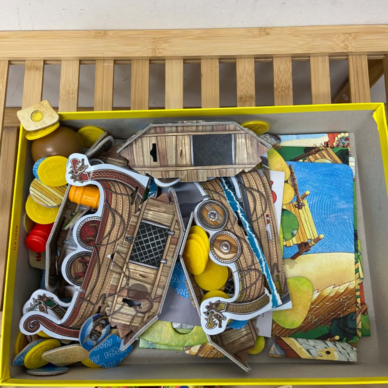 Haba H304700 - Gioco Da Tavolo La Valle Dei Vichinghi - Gioco Per Famiglie E Bambini - Multicolore