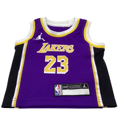 NBA Youth Kids Lakers 23 Jersey Size 18m  HTH1