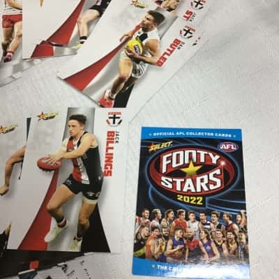 150 Assorted AFL Footy Cards