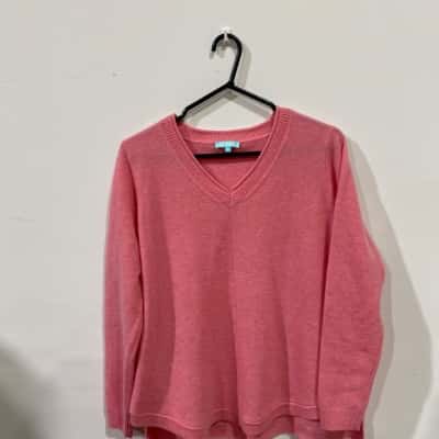 Blue Illusion Womens  Jumper Size L Pink  