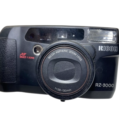 Ricoh RZ-3000 35mm point-and-shoot film camera with a 38–130mm aspheric zoom lens