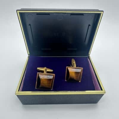  Tigers Eye Cufflinks 