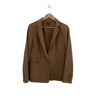 Emerge Womens  Size 14 Blazer Brown 