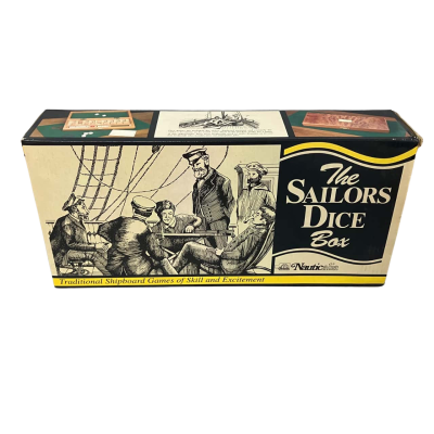 The Sailors Dice Box - Traditional shipboard game by Nauticalia