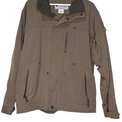 Columbia Mens Size L brown outdoors jacket 