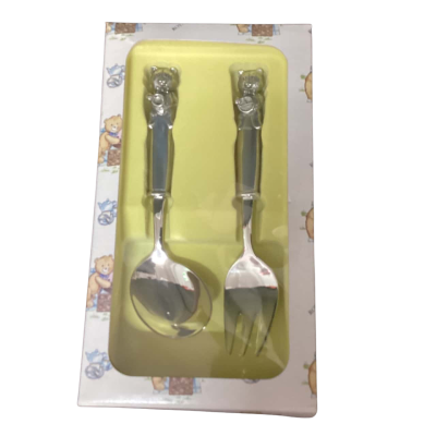 Royal Selangor - Kids Teddy Bear Cutlery Set 
