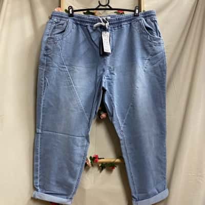 Womens Taking Shape Blue Capris Pants Size 24 RRP $119.95