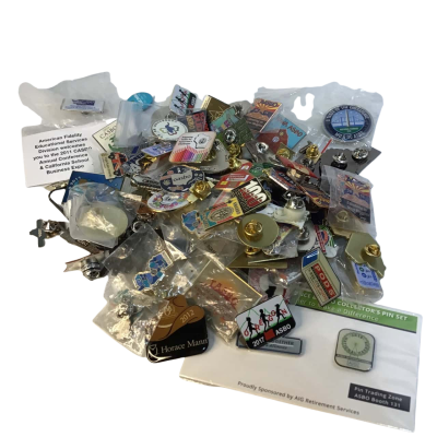 140 Assorted Collector Pins