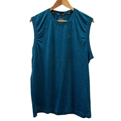 Nike Mens Size XXXL Blue Singlet
