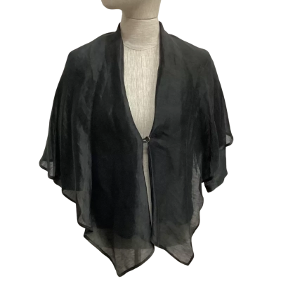  Leika by Dogstar Size 8 3/4 Sleeve Shirt Dark Grey 