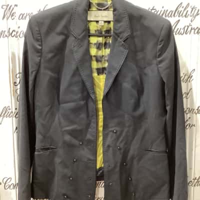 Paul Smith Womens Size 42 Blazer Black 