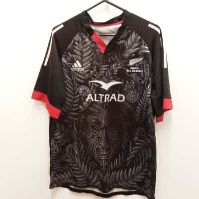 Adidas Maori All Blacks Rugby Jersey 