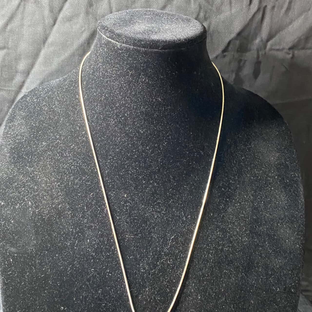 Long Charm Snakeskin Pattern Pendant Necklace