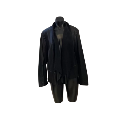 Millers Womens  Size 18 Leather Jacket Black  