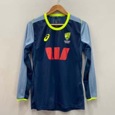 Asics Womens  Size M Cricket Australia Jersey 