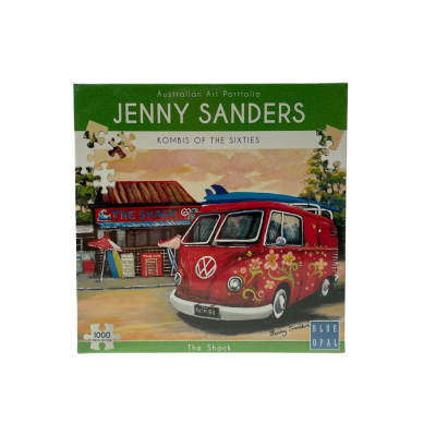 Blue Opal ‘Jenny Sanders - Kombis of The Sixties’ 1000pc Jigsaw Puzzle - New in Sealed Box