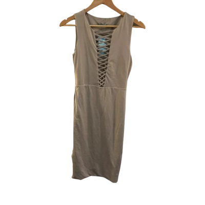 BNWT Kookai Womens  Size 2 Beige Dress RRP $120.00 