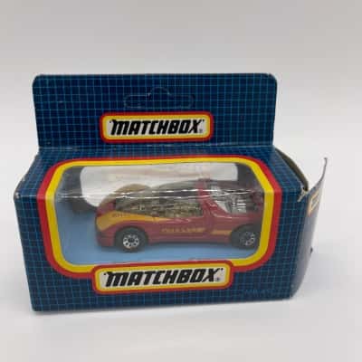 Matchbox. Peugeot Quasar. Diecast. Red & yellow.  MB-49[B#4]