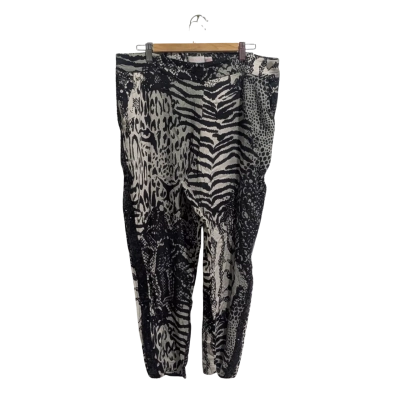 Sass & Bide Womens  pants Size 14 Ankle Length Pants Animal print 