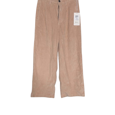 RVCA Women's  Size 24 Plushed Trouser Garlic NEW
