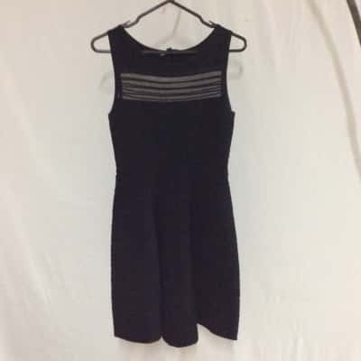 French Connection Womens  Size 8 Bodycon Dress / Sleeveless Dress  Black  