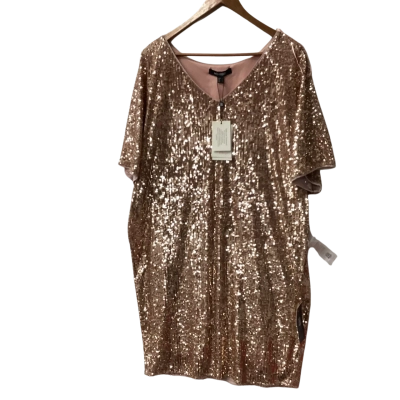 Montique Womens Formal Dress Champagne A