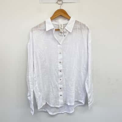Cotton On White Long Sleeve SHirt  Size XS
