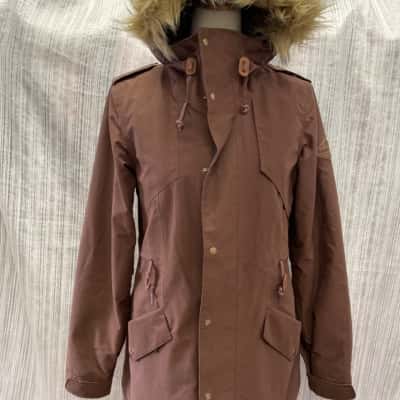  Womens DAKINE  Size M Winter Jacket Brown 
