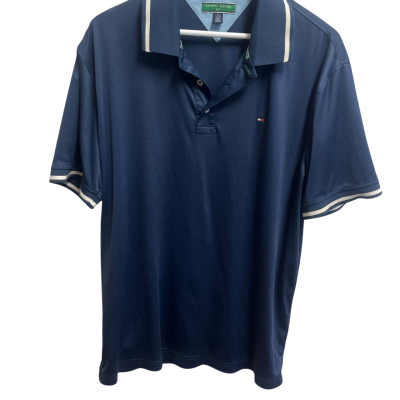 Tommy Hilfiger Mens  Size XL Short Sleeve Shirt Blue 