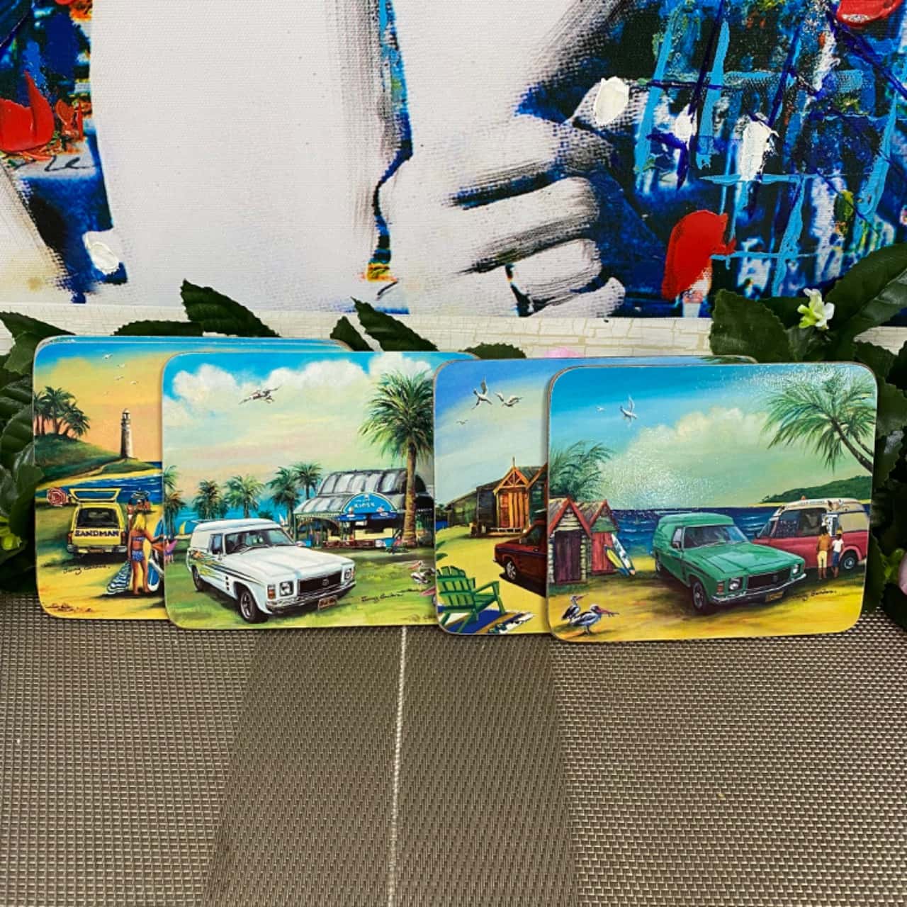 Old Holdens Series 2 Placemats and Coasters