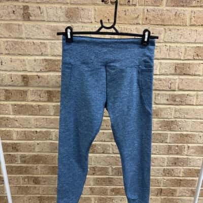 Lorna Jane Womens Amy Phone Pocket Ankle Biter Leggings Size M 