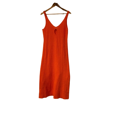 Venroy Womens  Size 10 / S Maxi SlipDress Orange 