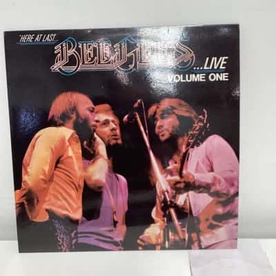 Here at Last Bee Gees  Live Volume one vinyl 