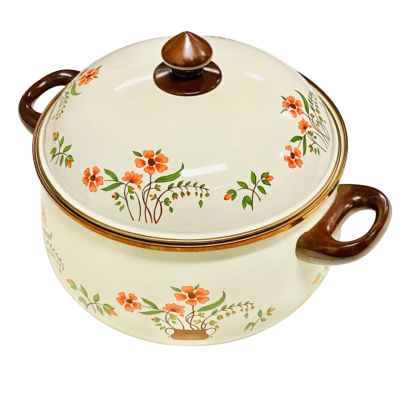 Countryside Collection Pink Florals Kitchenware Pot 