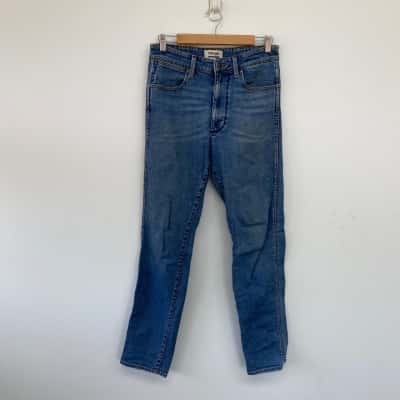 Wrangler Blue Slim Straight Leg Jeans  Size 29 