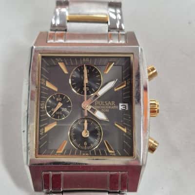 PULSAR 'YM92-XO82' Men's Chronograph Wristwatch 