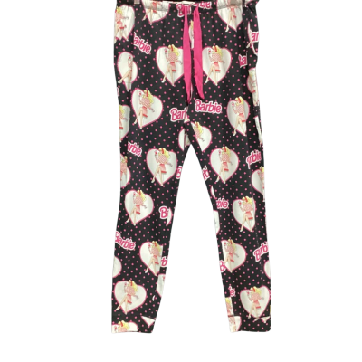 Peter Alexander Womens Barbie  Size XL Black  / Pattern / Pink  / White 
