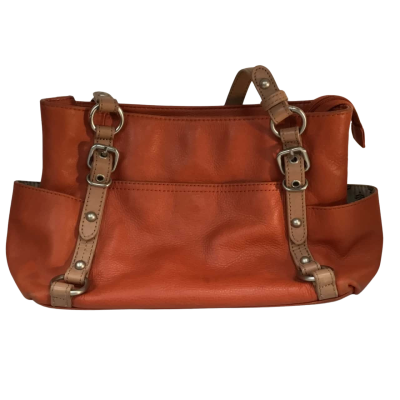  Burnt Orange Handbag Approx 30 x 19cm