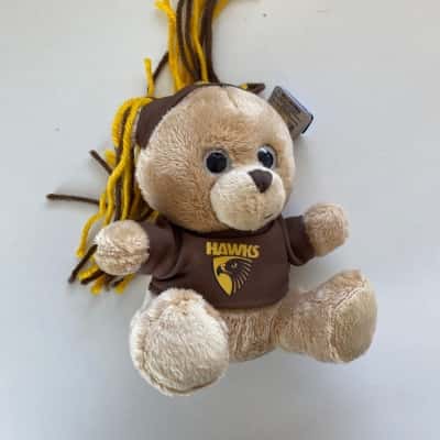 AFL Hawks Plush Bear