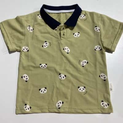  Bundle of Kids Size 1 to 2, new clothes, 2 Blue / Cream / Green / White 