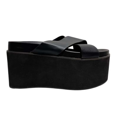 Princess Polly Womens Black  platform 