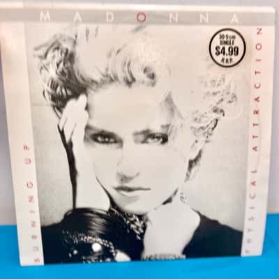 Madona  Burning Up Vinyl LP Record