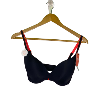  Me. by Brendon Womens  Size 10DD Bra Black  / Orange 