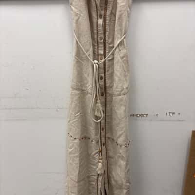 Tigerlily Womens  Size 6 Beige Dress