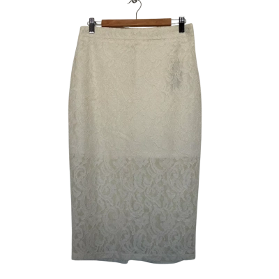 Forcast Size 12 White Skirt