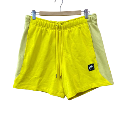 Nike Yellow Two-Tone Shorts Size M